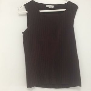 Belldini cable knit tank top